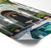 affiche du riad marocain (Coin)