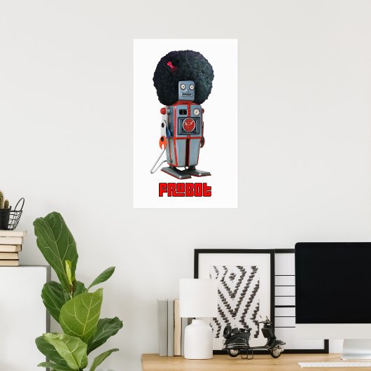 Affiche du robot (Bureau à domicile)