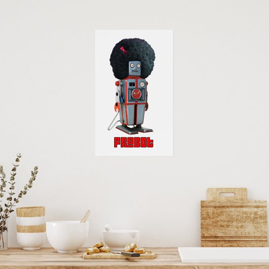 Affiche du robot (Cuisine)