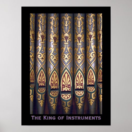 Affiche du Roi des instruments (Devant)