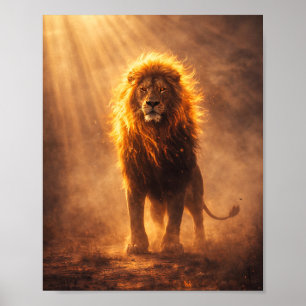 Affiche du Roi Lion Doré