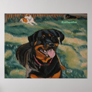 Affiche du rottweiler 2