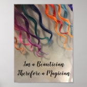 Affiche du salon de coiffure (Devant)