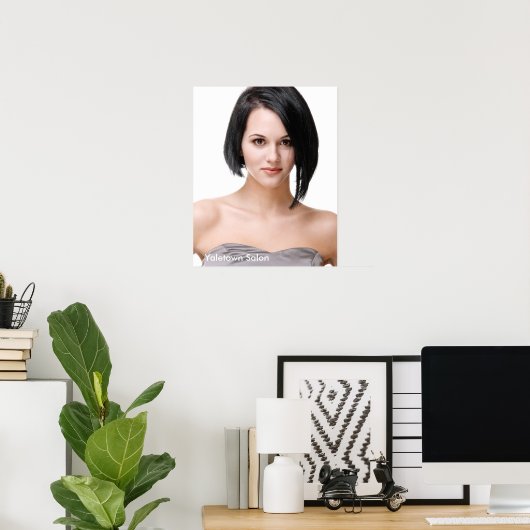 Affiche du salon de coiffure pour femmes (Bureau à domicile)
