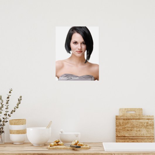 Affiche du salon de coiffure pour femmes (Cuisine)