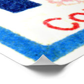 Affiche du Salon des fleurs de Genève 1927 (Coin)