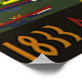 Affiche du salon des mondes de Chicago (Coin)