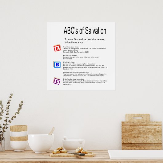 Affiche du salut d'ABC (Cuisine)