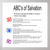 Affiche du salut d'ABC (Devant)