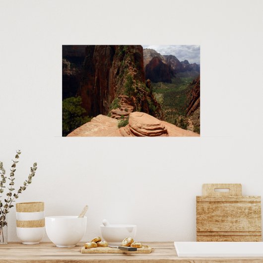 Affiche du sentier Angels Landing (Cuisine)