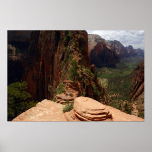 Affiche du sentier Angels Landing