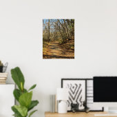 Affiche du sentier d'automne (Bureau à domicile)