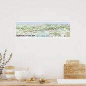 Affiche du sentier de la rive de Bonneville 2023 (Cuisine)