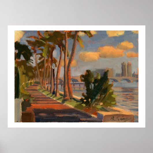 Affiche du sentier du lac (Devant)