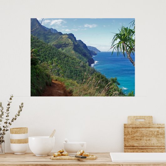 Affiche du sentier Kalalau (Cuisine)