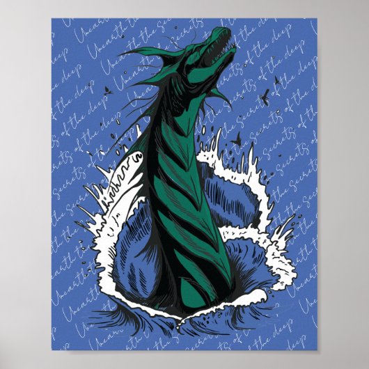 Affiche du serpent monstre de la mer verte (Devant)