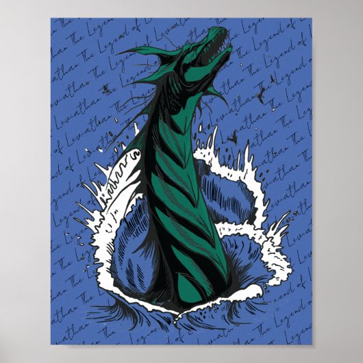 Affiche du serpent monstre de la mer verte (Devant)