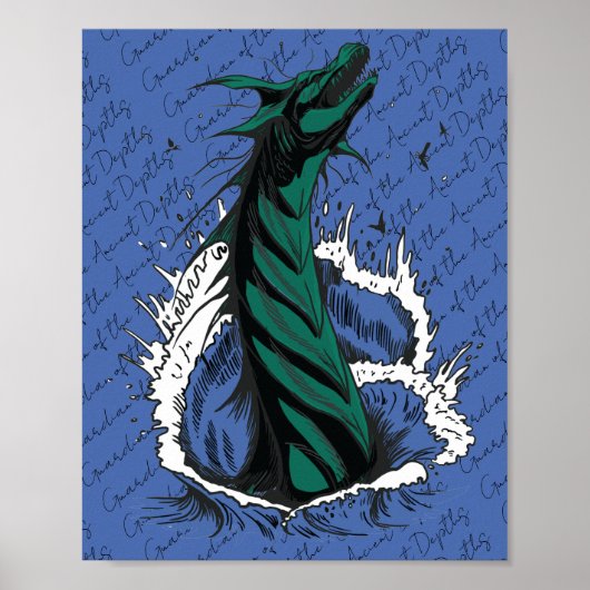 Affiche du serpent monstre de la mer verte (Devant)