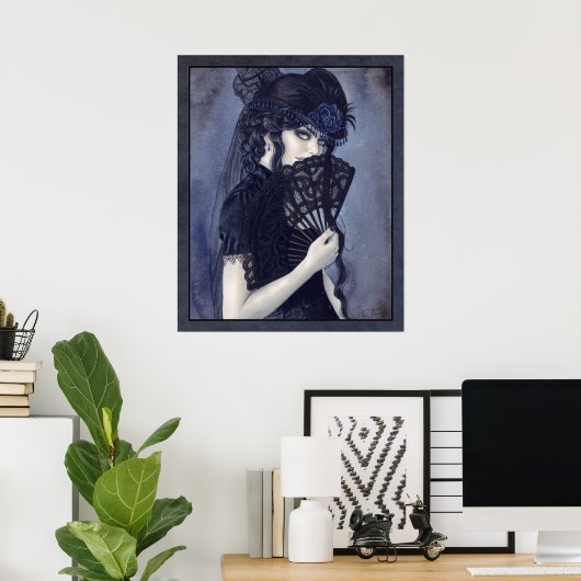 Affiche du soir enchantée (Bureau à domicile)