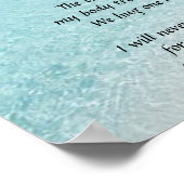 Affiche du souvenir du cancer (Coin)