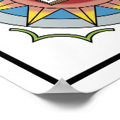 Affiche du symbole de l'enseignement de l'énergie (Coin)