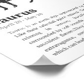 Affiche du symbole du zodiaque de Taurus (Coin)