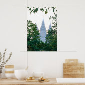 Affiche du temple de Salt Lake (Cuisine)