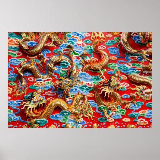 affiche du temple dragons (Devant)