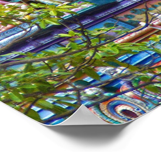 affiche du temple hindou (Coin)