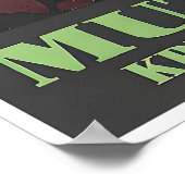 Affiche du temple Krishna de Mathura en Inde Roger (Coin)