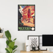 Affiche du temple Krishna de Mathura en Inde Roger (Bureau à domicile)