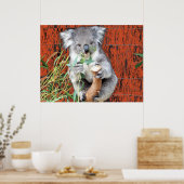 Affiche du temps de snack du koala (Cuisine)