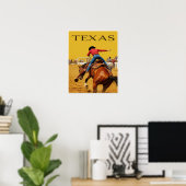 Affiche du Texas (Bureau à domicile)