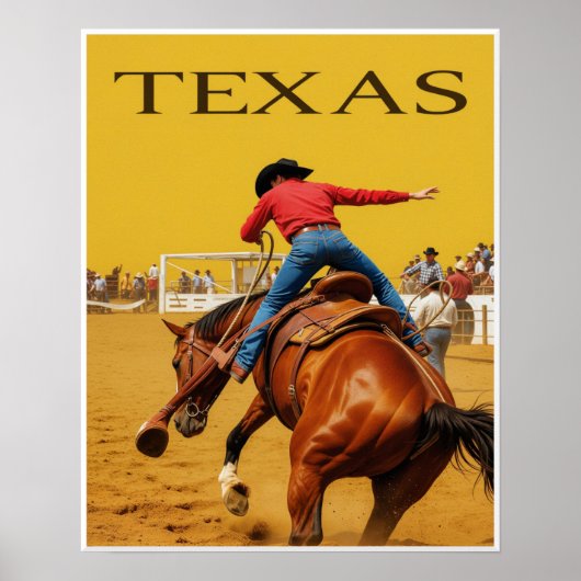 Affiche du Texas (Devant)