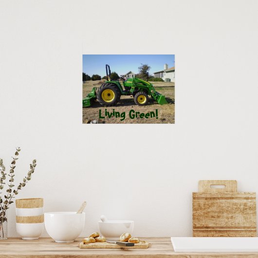 Affiche du tracteur (Cuisine)
