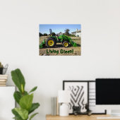 Affiche du tracteur (Bureau à domicile)