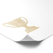 Affiche du trophée aquarelle (Coin)