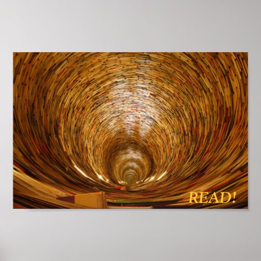affiche du tunnel du livre (Devant)