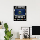 Affiche du Vermont (Bureau à domicile)