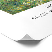Affiche du verset biblique Psaume 23:2 (Coin)