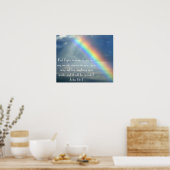 Affiche du verset de la Bible des Promesses de Die (Cuisine)