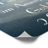 Affiche du verset de la Bible des Promesses de Die (Coin)