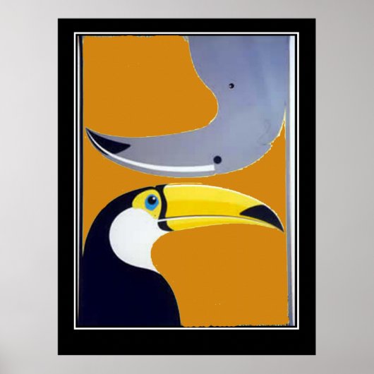 Affiche du Vintage voyage africain (Devant)