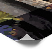 Affiche du Vintage voyage de Barcelone (Coin)