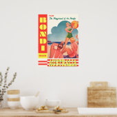 Affiche du Vintage voyage de Bondi Beach (Cuisine)