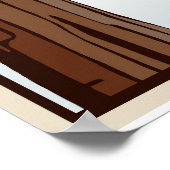 Affiche du Vintage voyage de pays cabine (Coin)