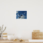 Affiche du vol Helldiver Saipan 1944 (Cuisine)