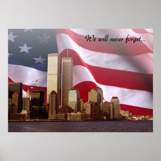 Affiche du World Trade Center (Devant)