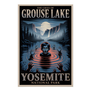 Affiche du Yosemite National Park hanté