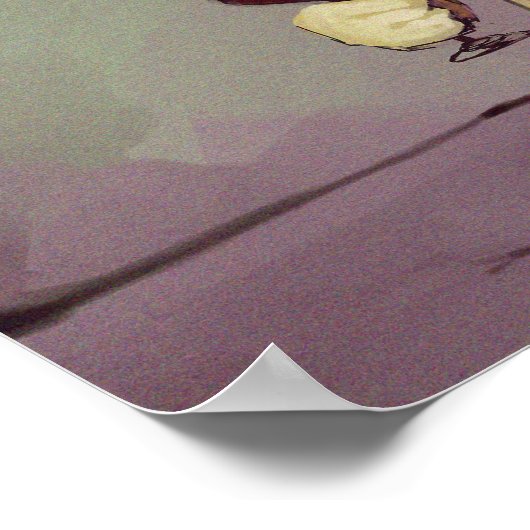 affiche d'un ananas cassé (Coin)